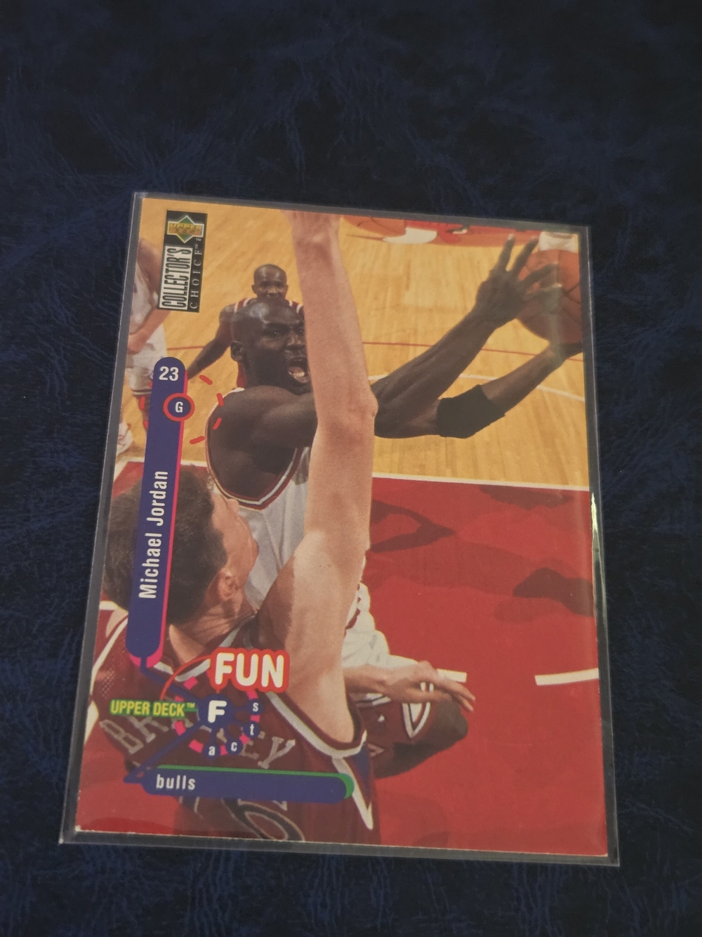 Upper Deck Michael Jordan Chicago Bulls Trading Card - Red